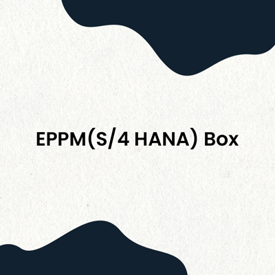 EPPM(S/4 HANA) Box