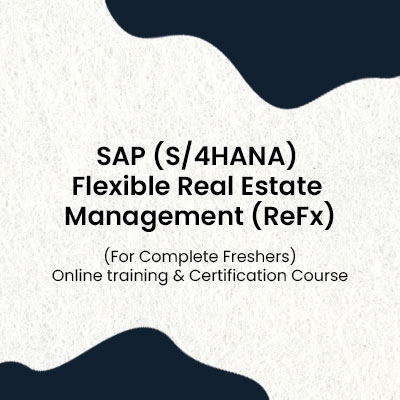 Quick View  SAP (S/4HANA) Flexible Real Estate Management (ReFx)